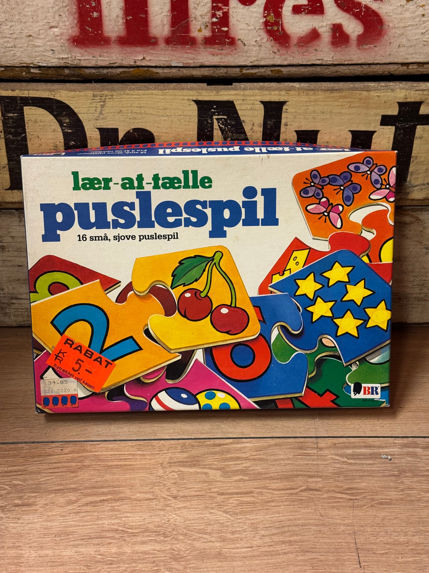 Lær at tælle puslespil