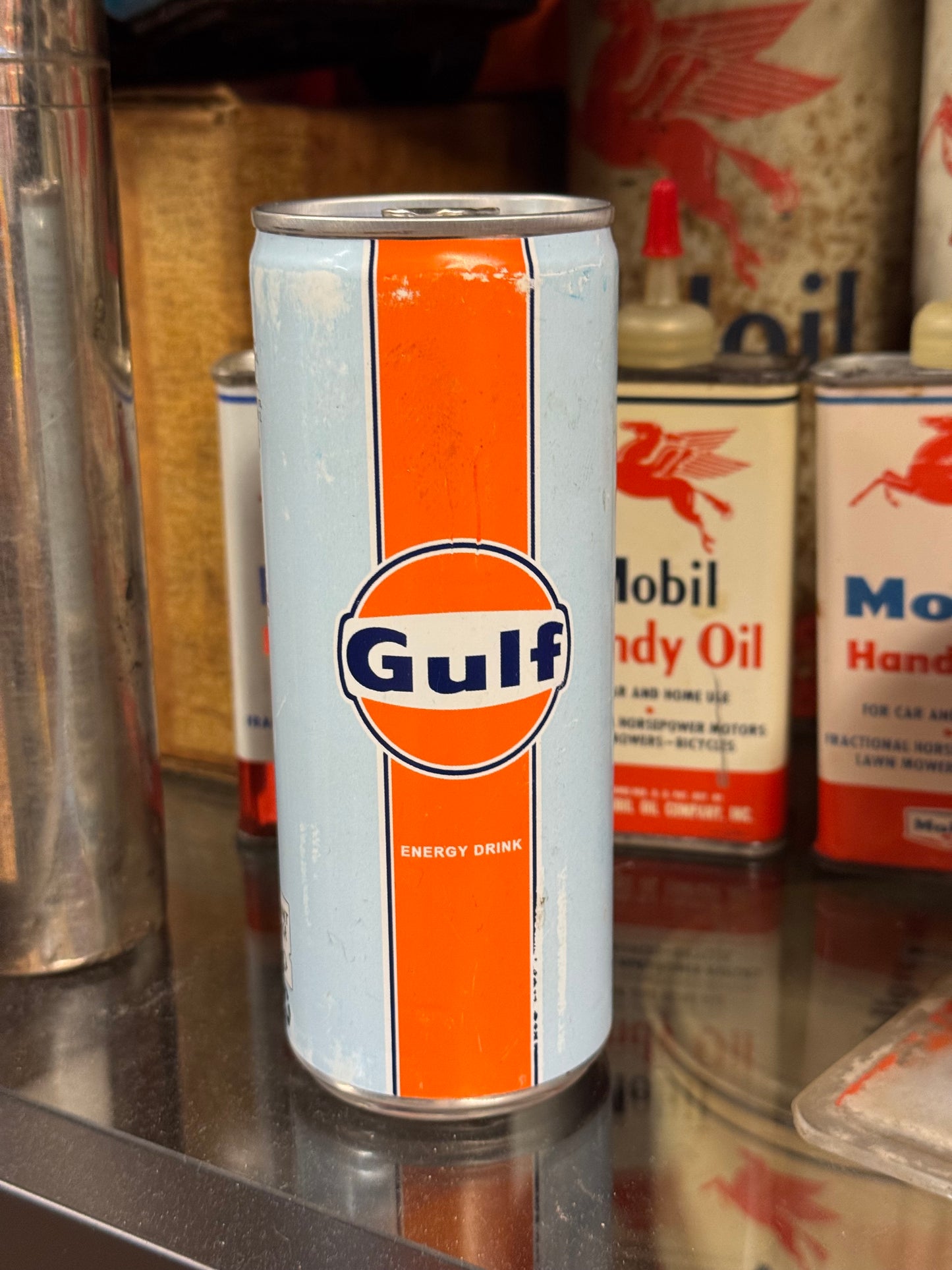 Gulf energi drik dåse