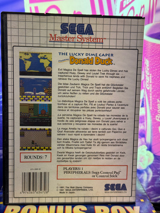 Donald Duck - Sega Master System