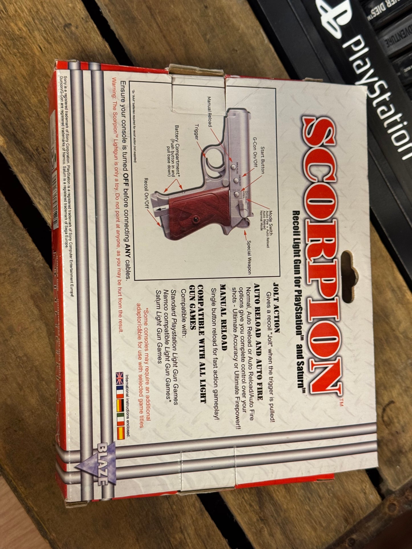 Scorpion gun PlayStation