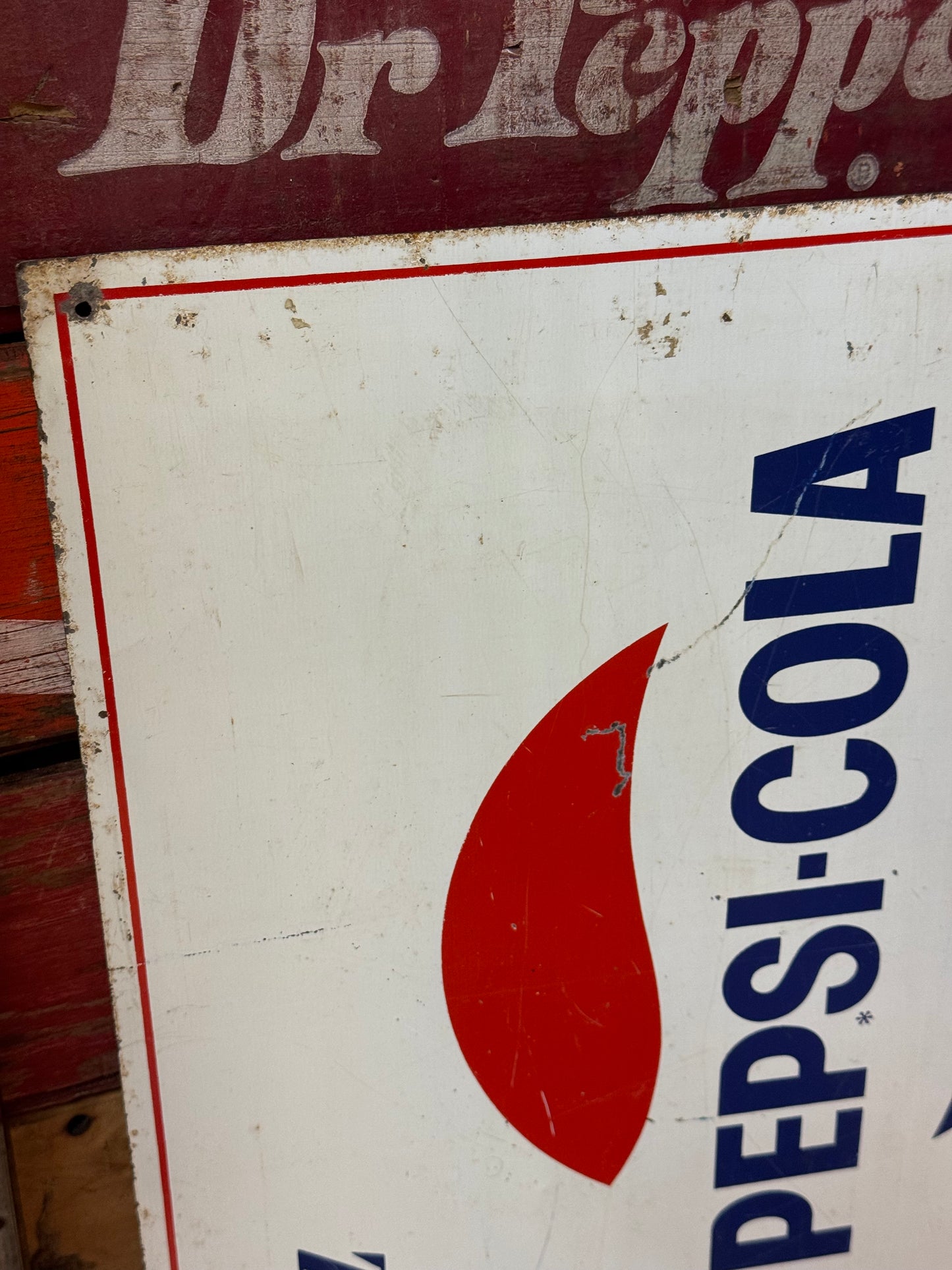 Pepsi Cola skilt