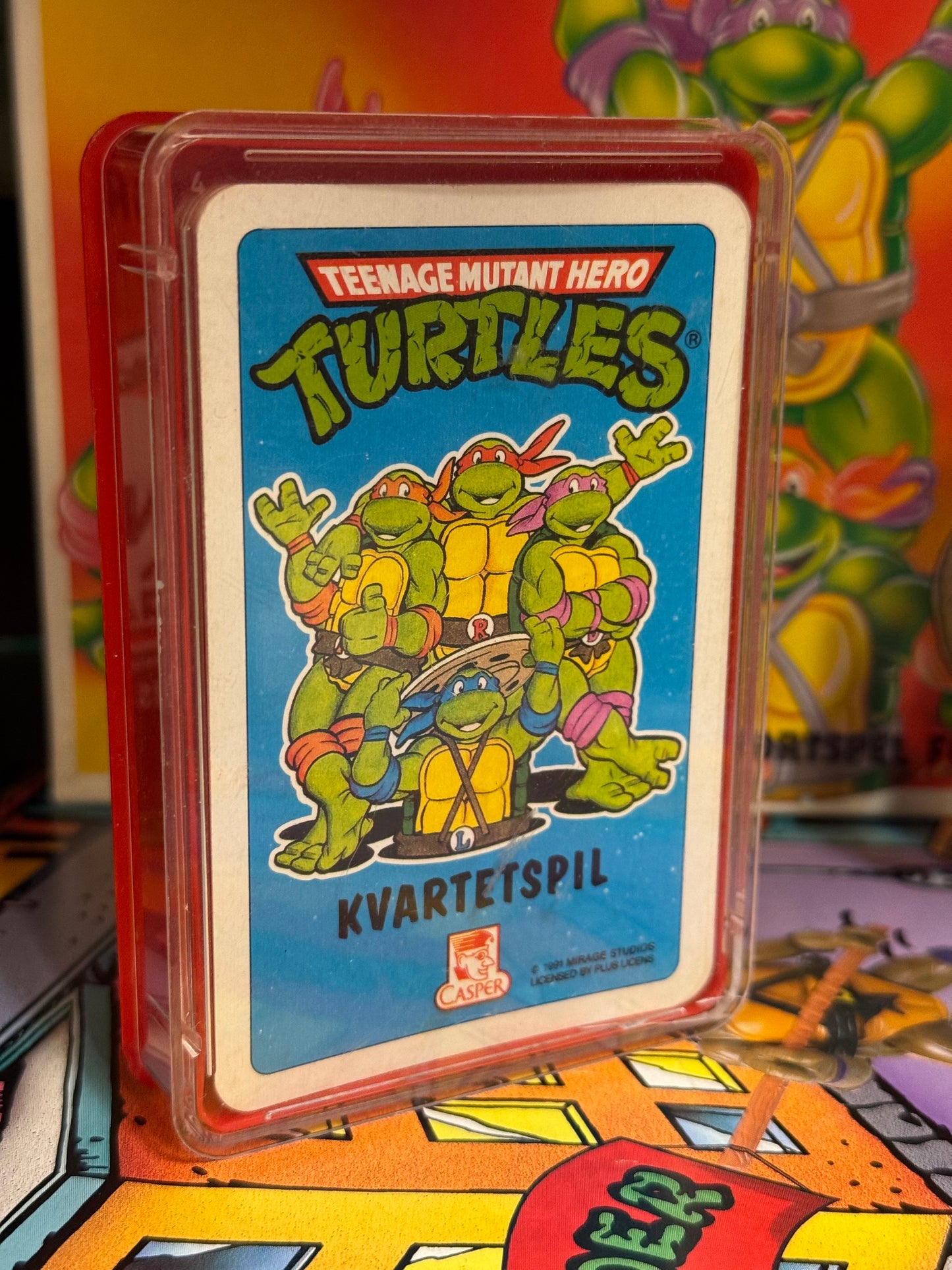 Teenage Mutant Hero Turtles kortspil