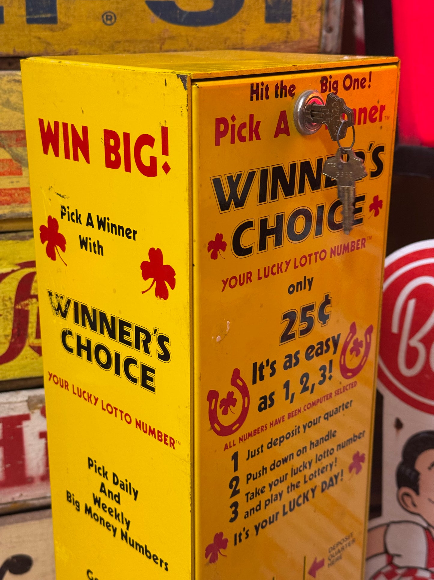 Winner Choice lotteriautomat