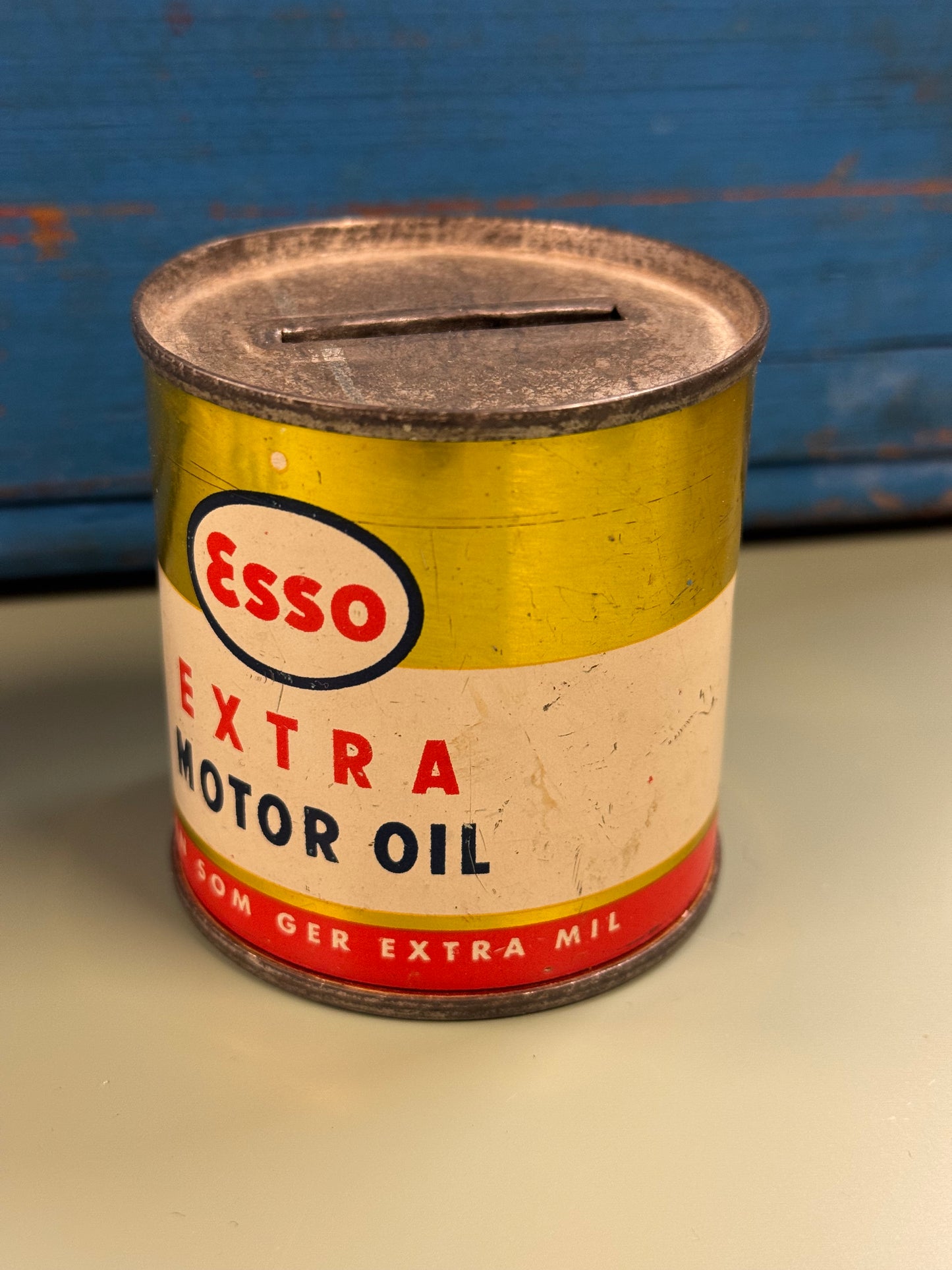 Esso extra Motor Oil - Sparebøsse