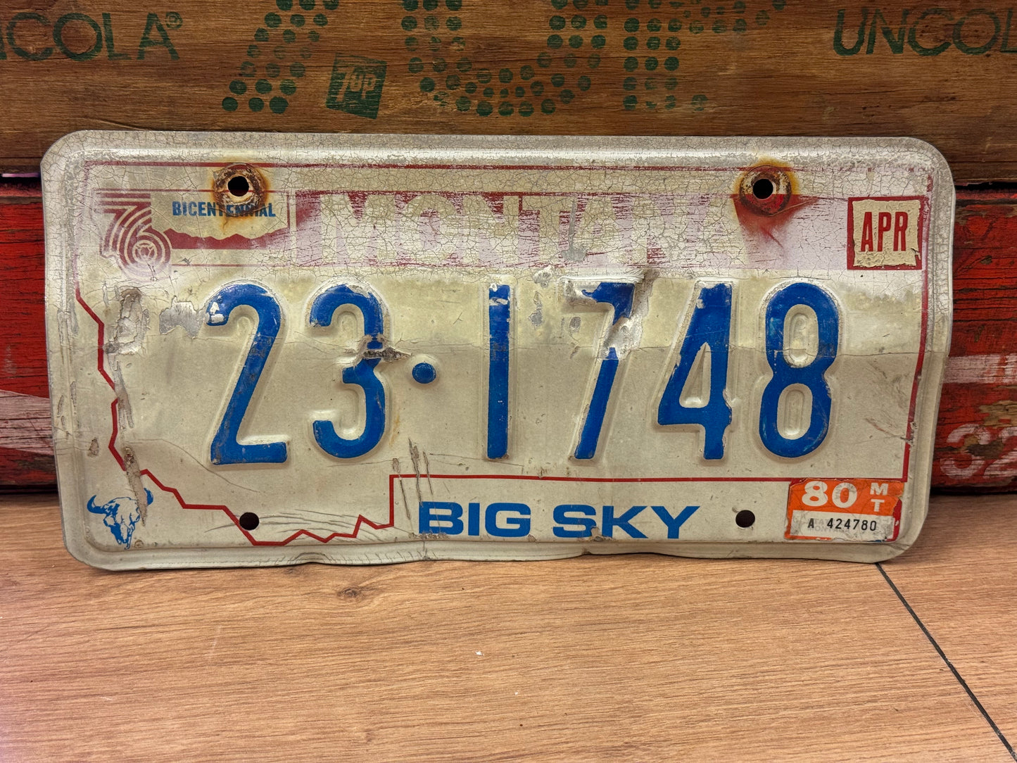 Nummerplade Montana