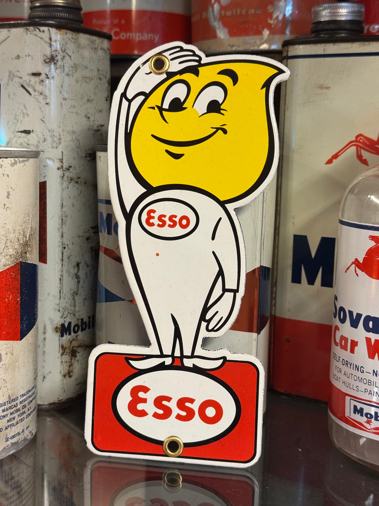 Esso Emaljeskilt