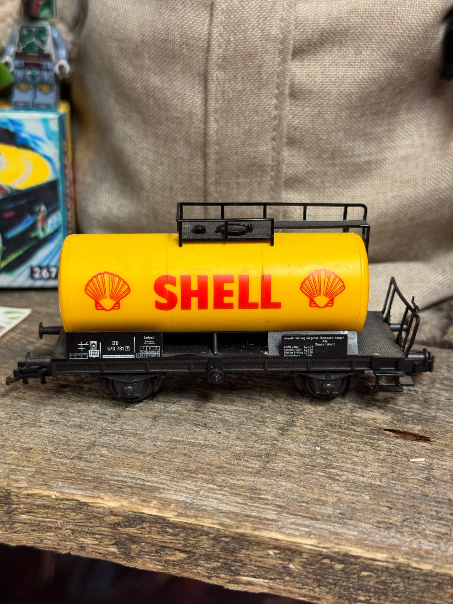 Shell togvogn