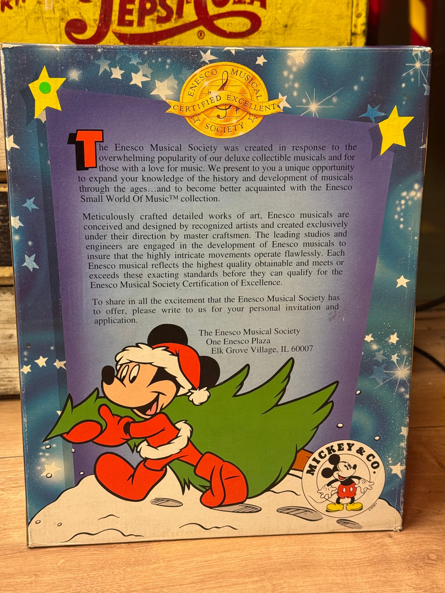 Mickeys Christmas delivery