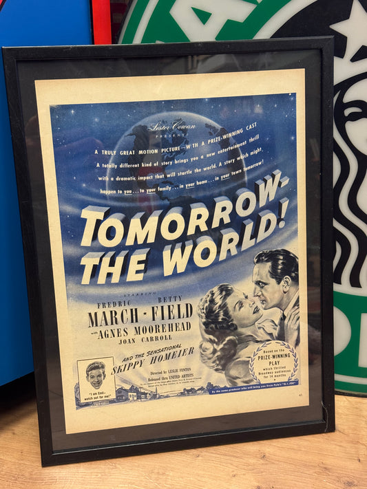 Tomorrow the world 1944