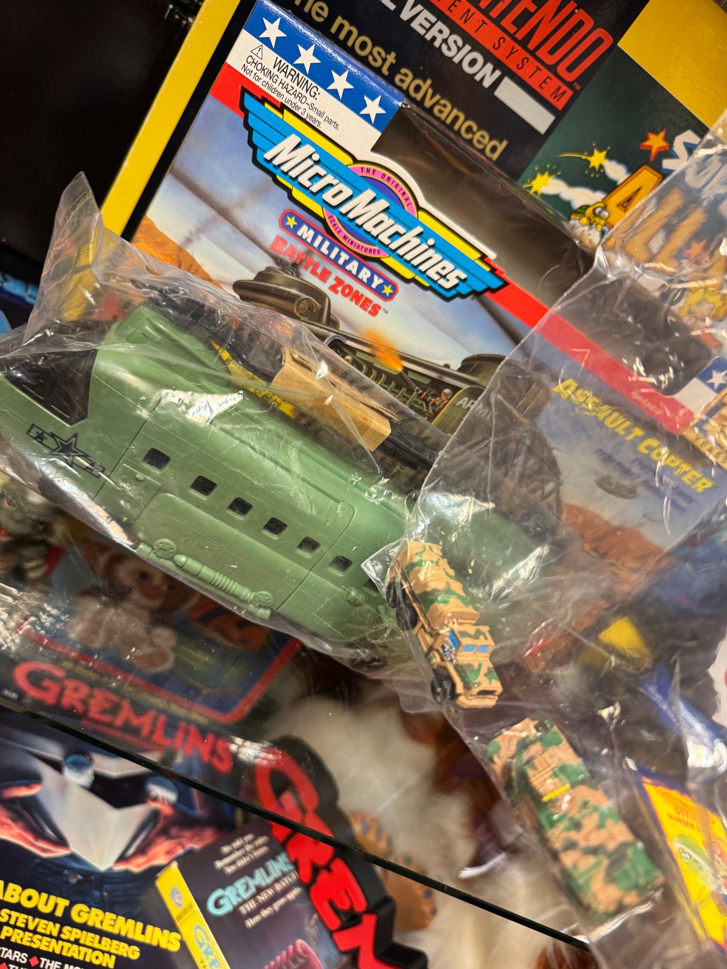 Micro Machines Military Battle Zones Assault Copter 1996