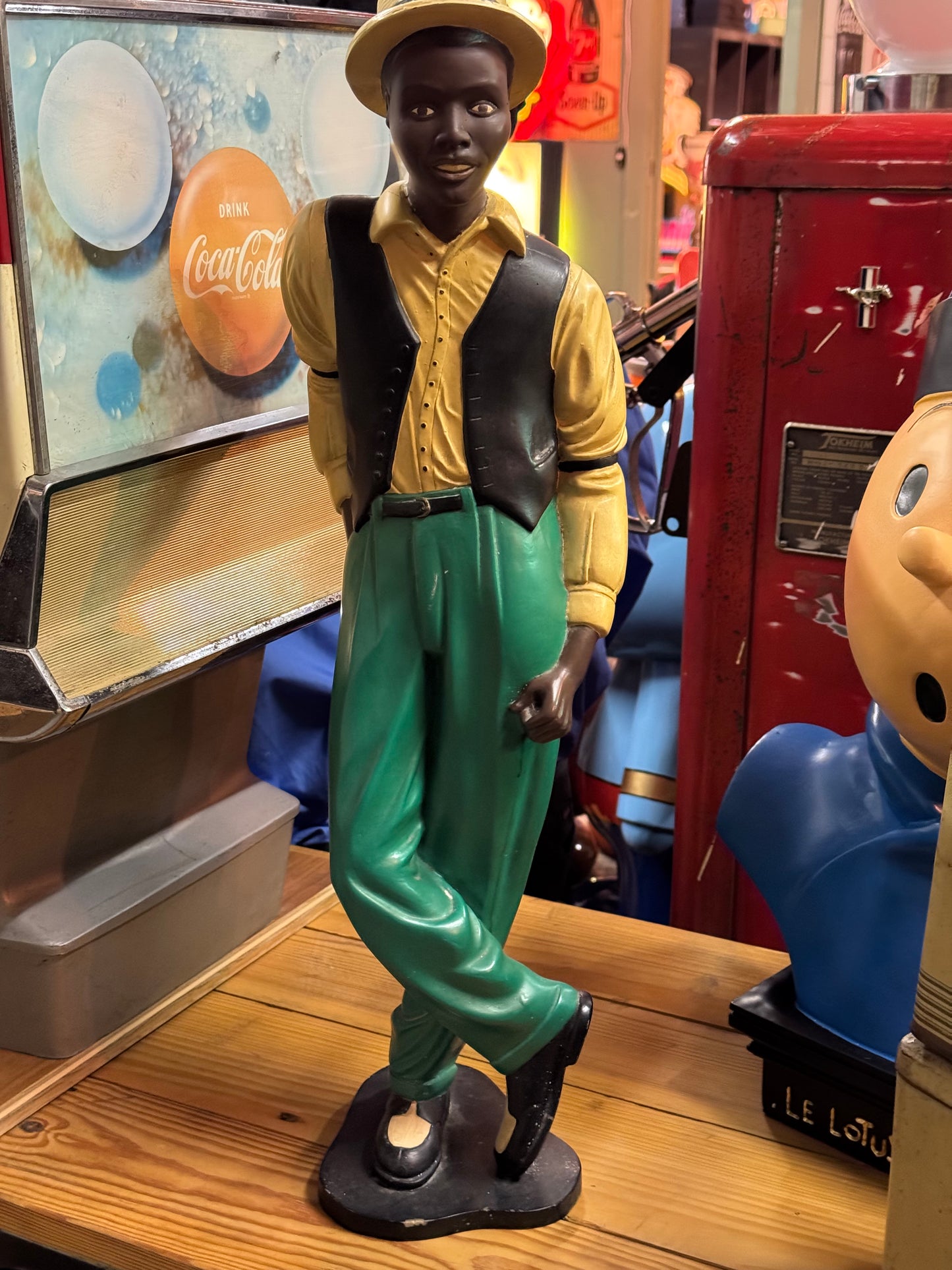 Sort mand - Gibs figur