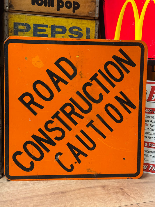 Road construction caution