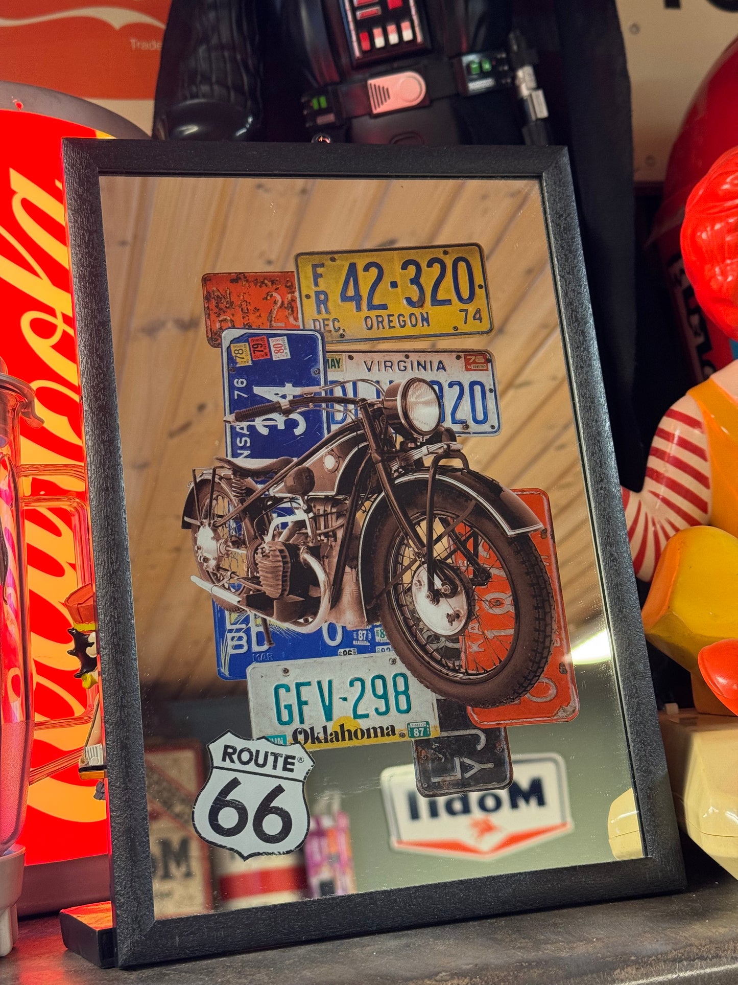 Route 66 Motorbike spejl