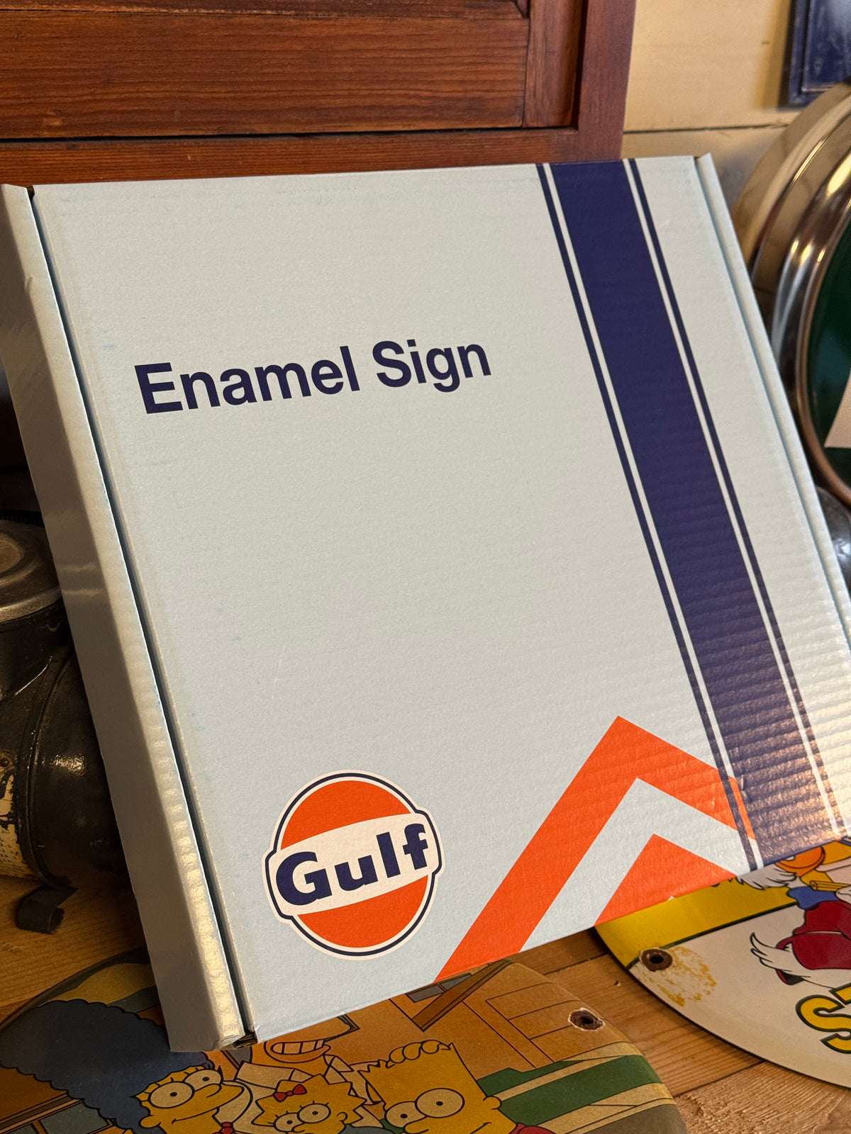 Gulf Emaljeskilt 2025