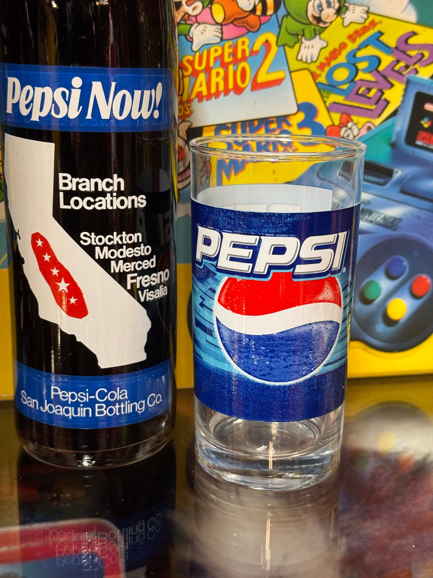 Pepsi Cola glas