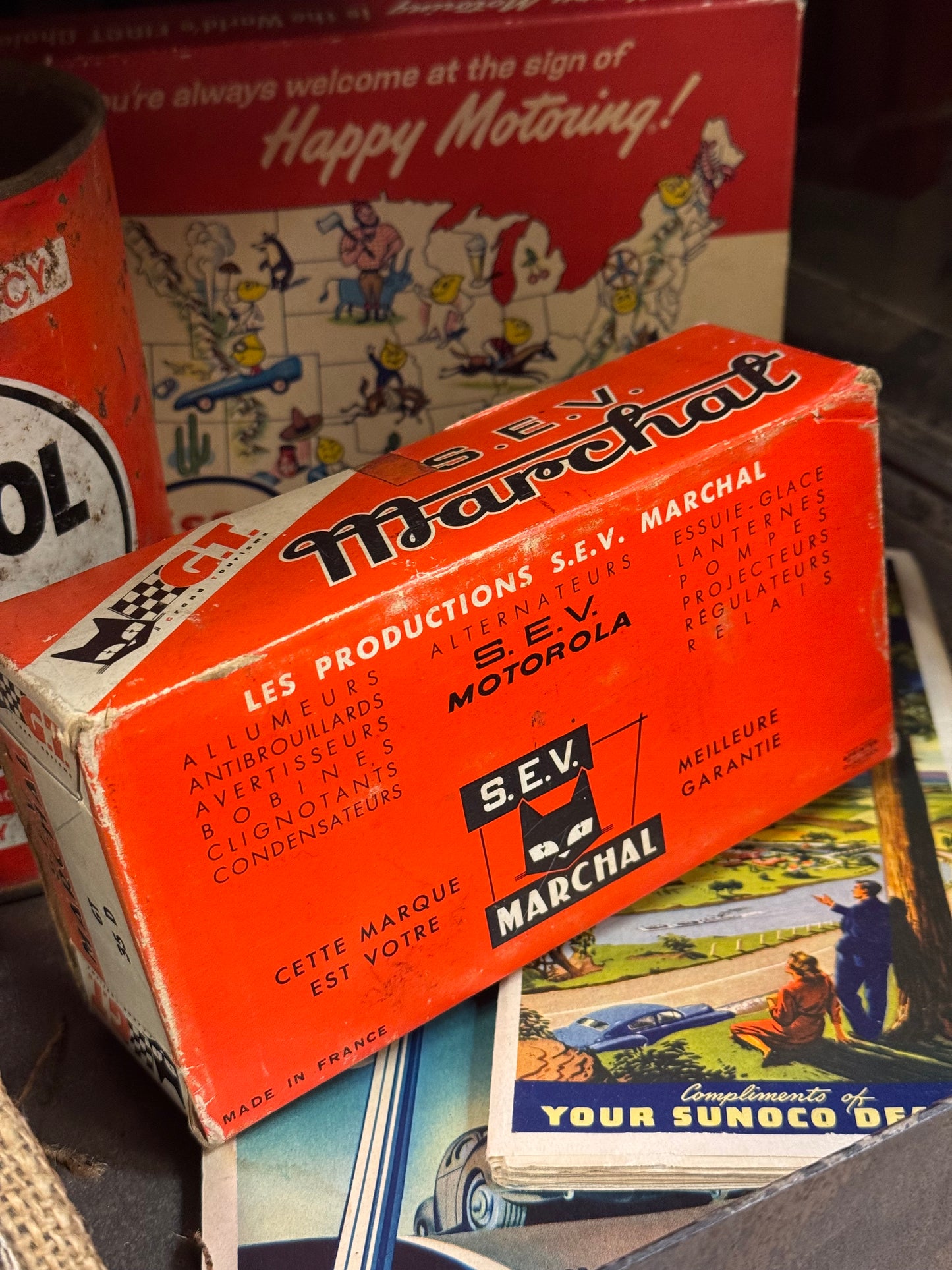 Marchal tændrørs æske