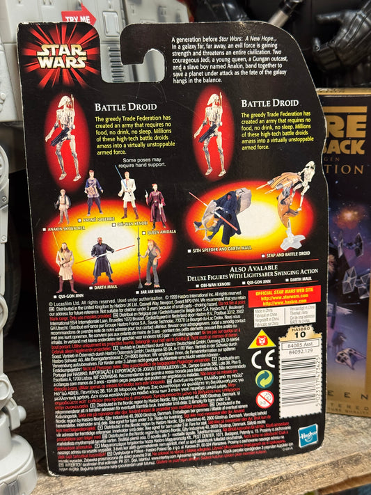 Star Wars Episode I: The Phantom Menace "Battle Droid with Bonus Battle Droid"