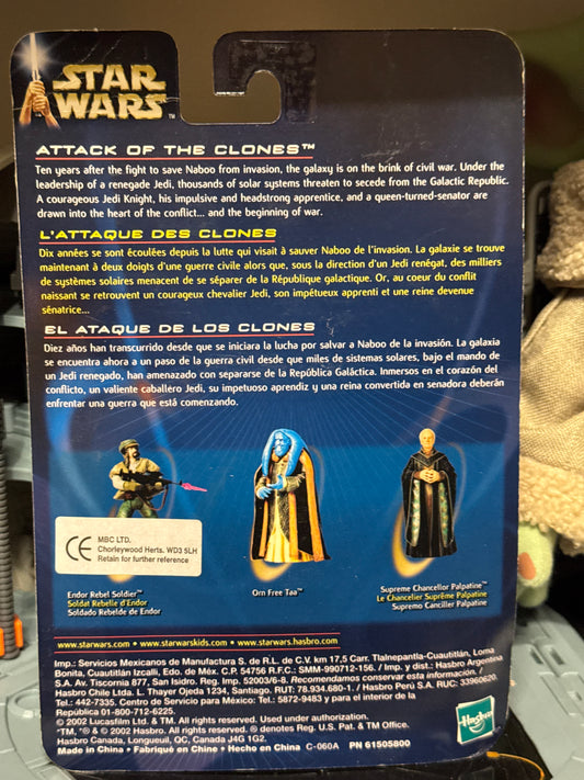 Star Wars Attack of the Clones Orn Free Taa actionfigur 2002