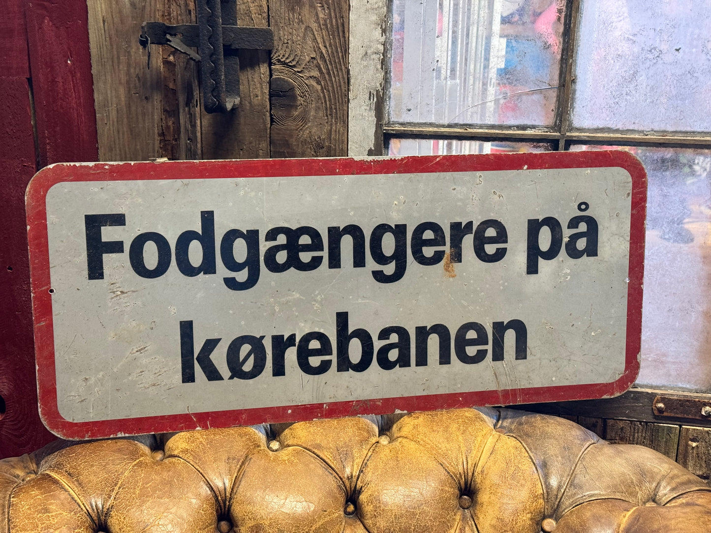 Fodgængere på kørebanen
