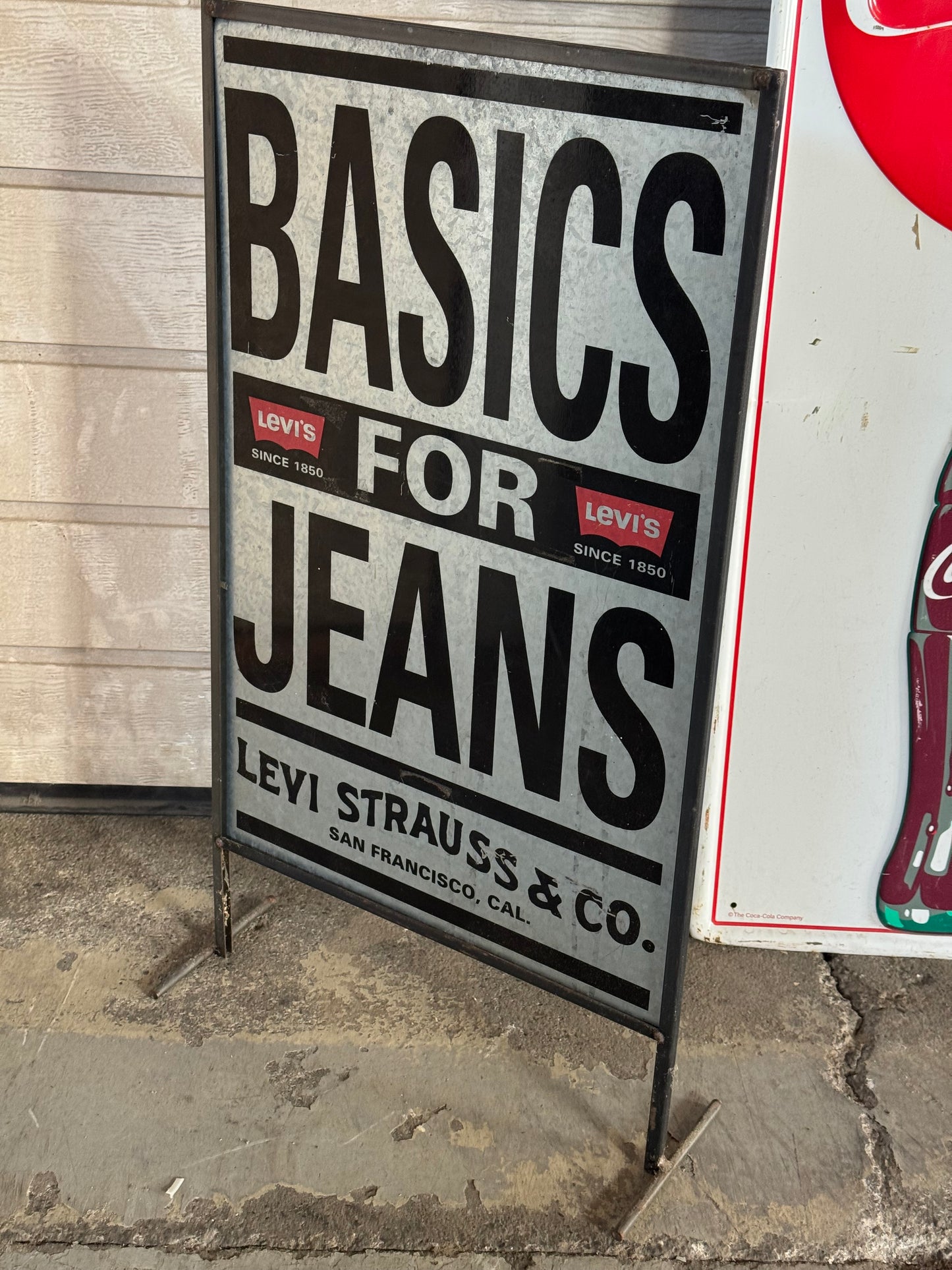 Levis store sign