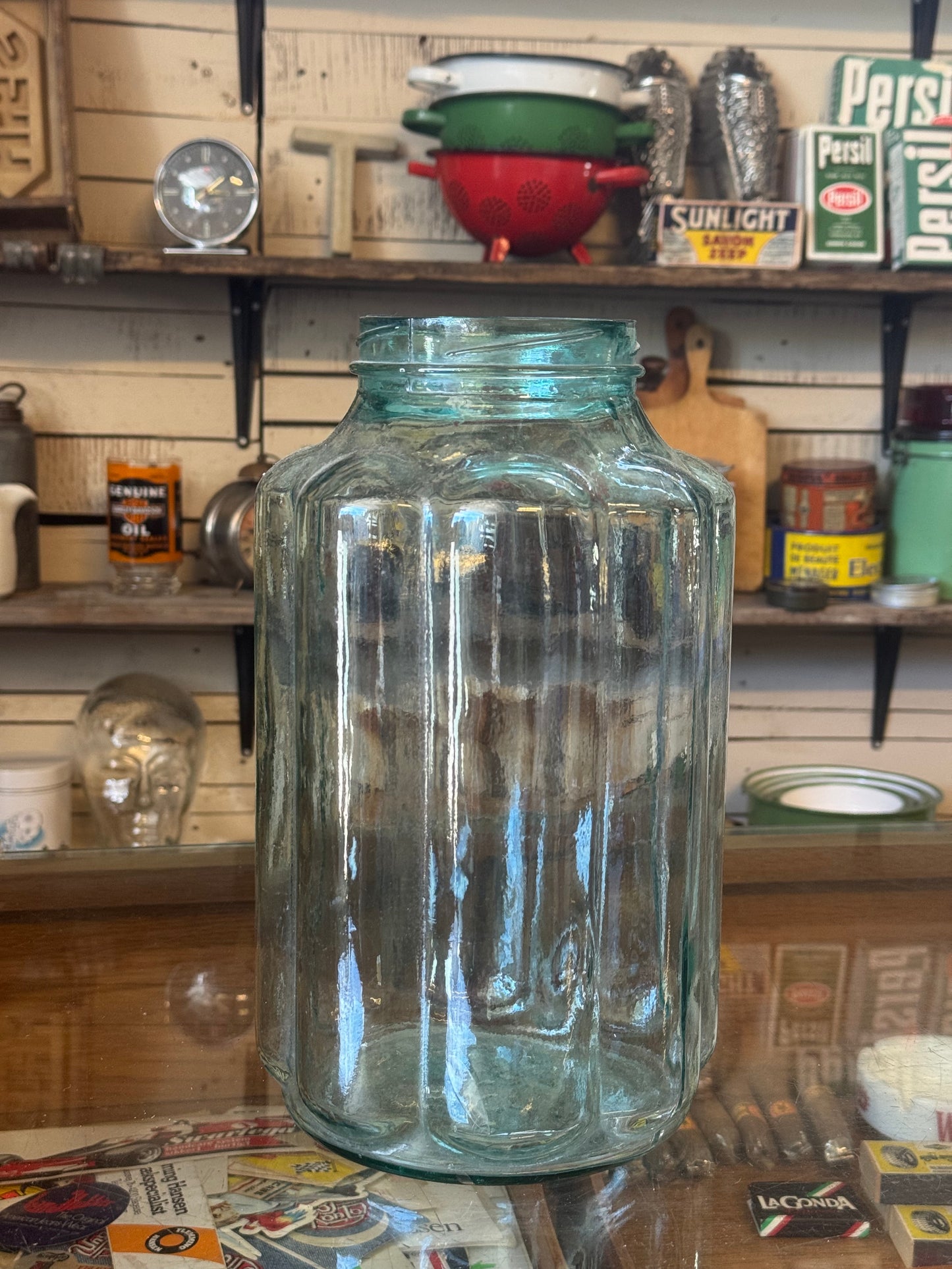 Vase “vindrue glas”