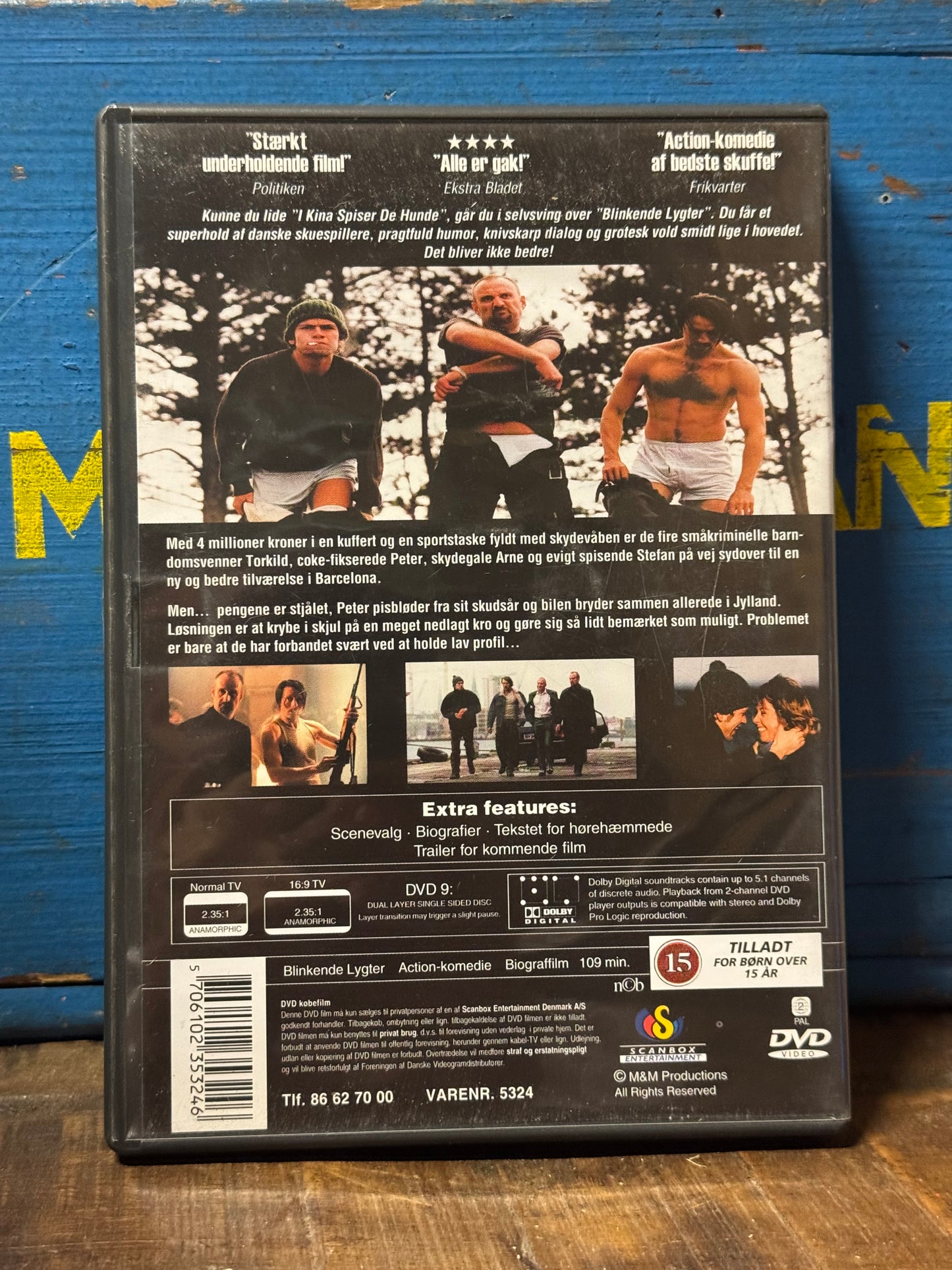 Blinkende lygter DVD