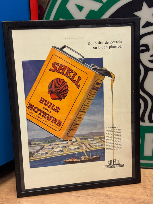 Shell Motor Oil 1929