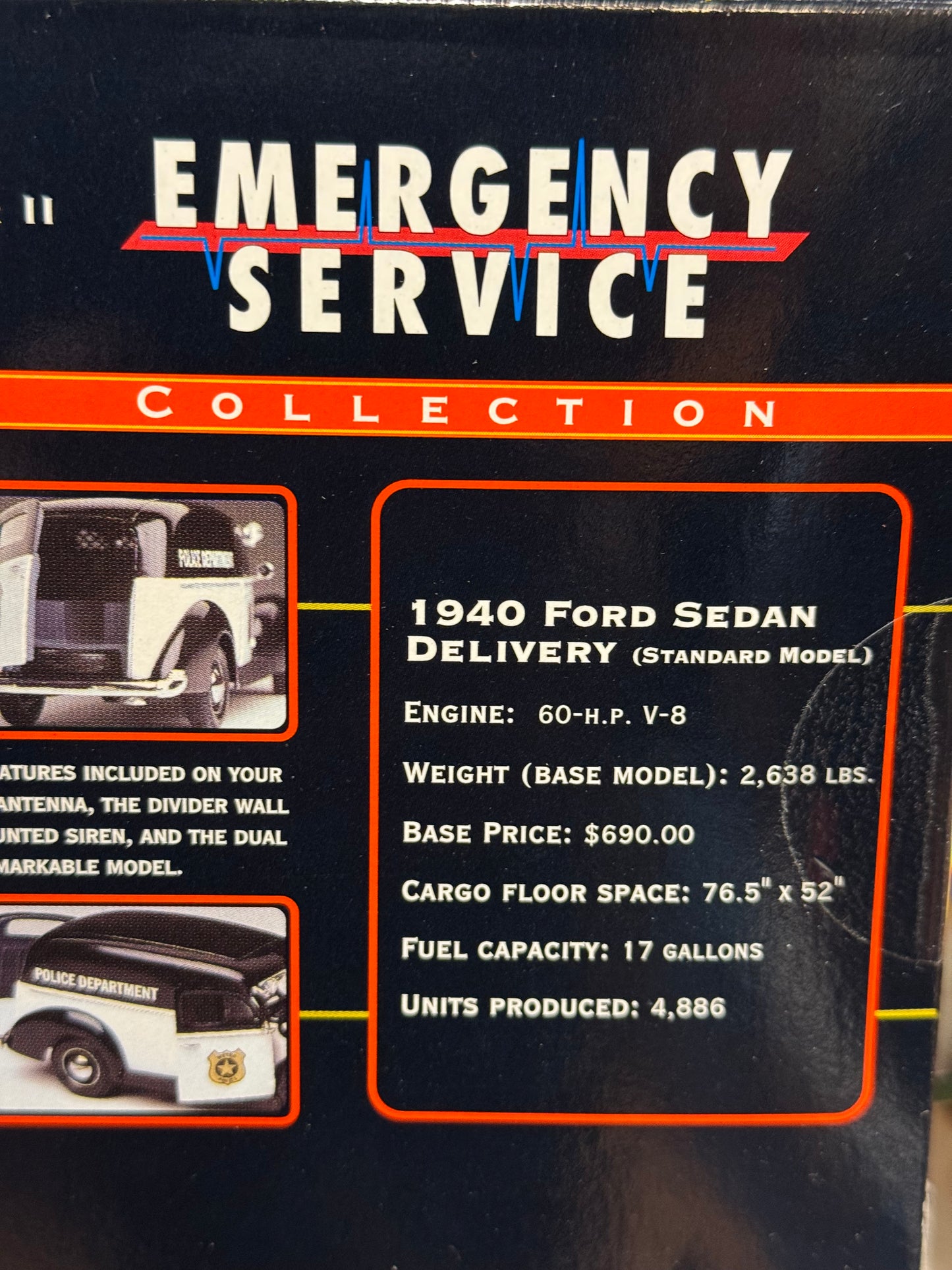 Matchbox Collectibles Ford police van