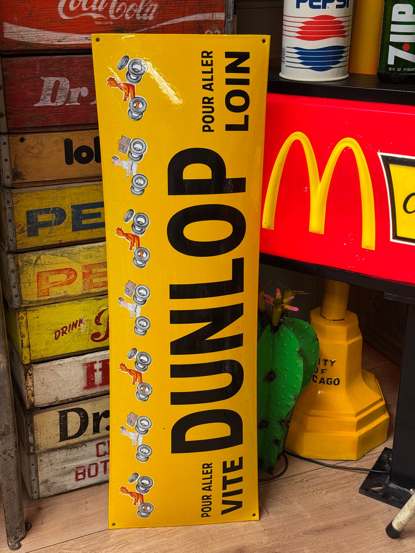 Dunlop - Emaljeskilt