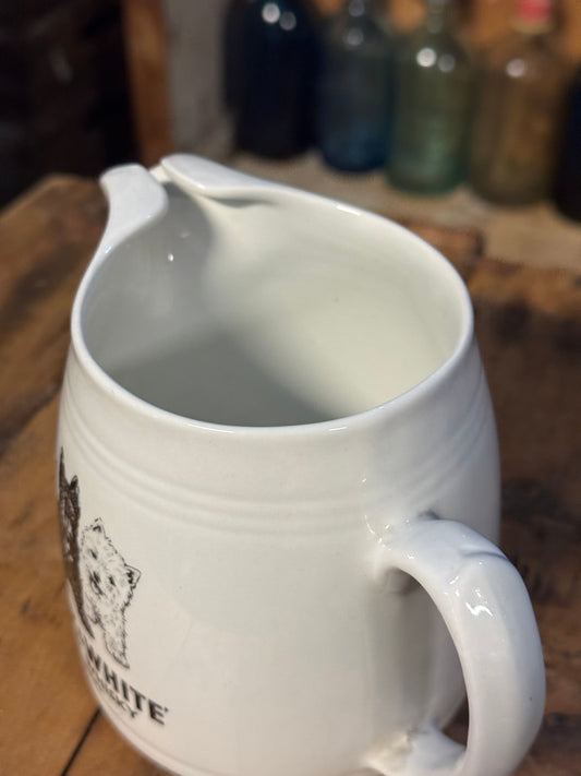 Black & White Scotch wiskey jug 1960/70s