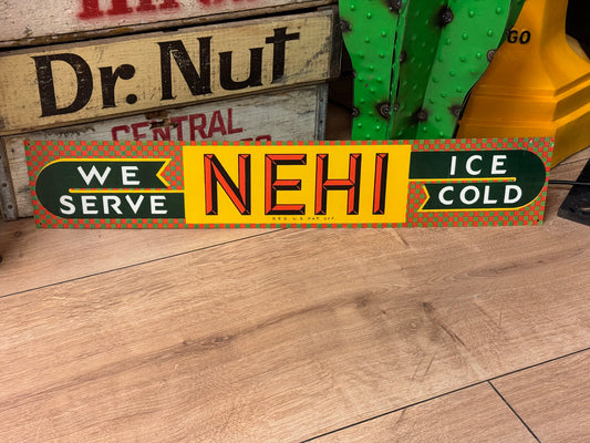 NEHI soda - Blikskilt