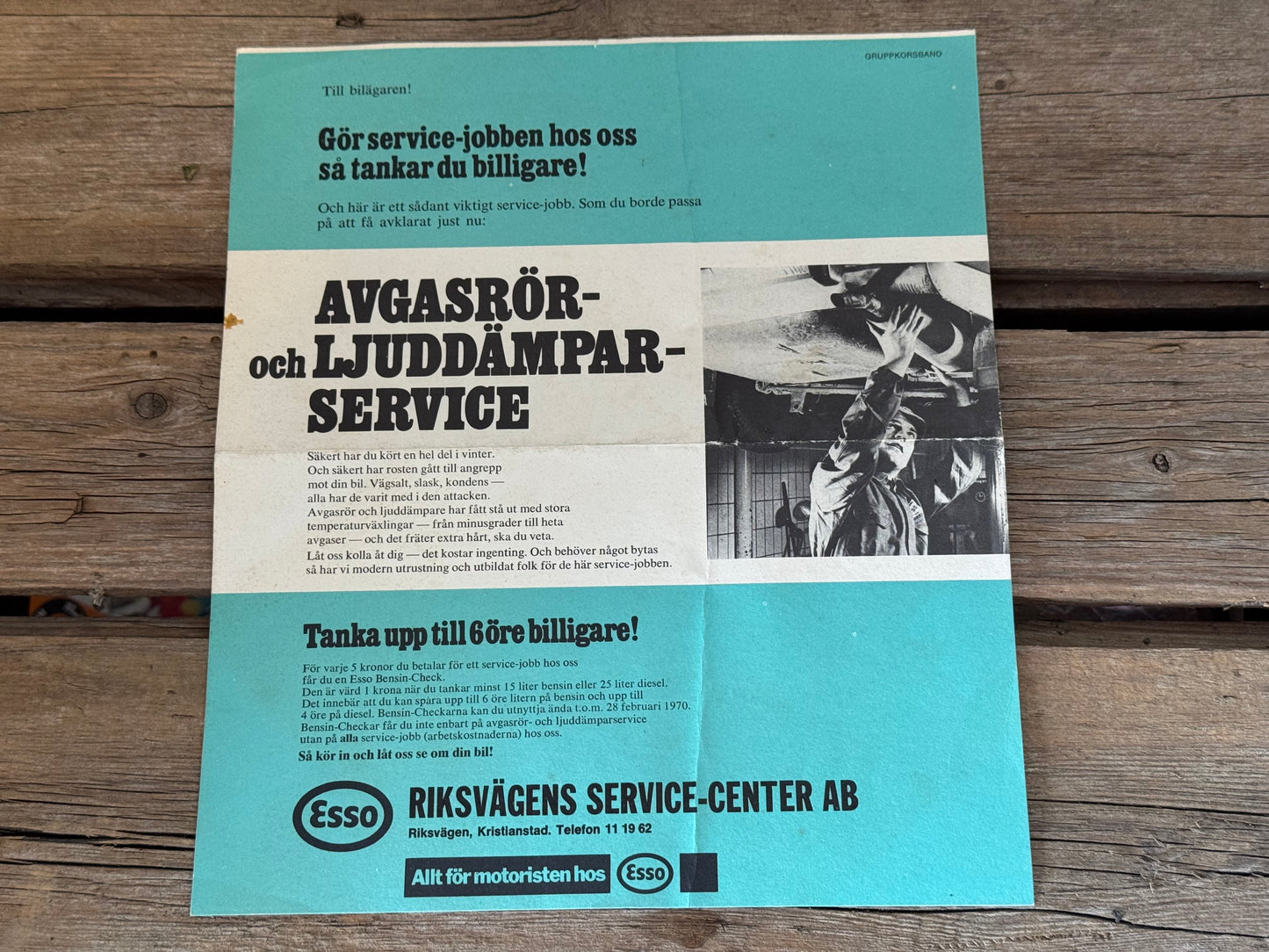 Esso - Svensk plakat