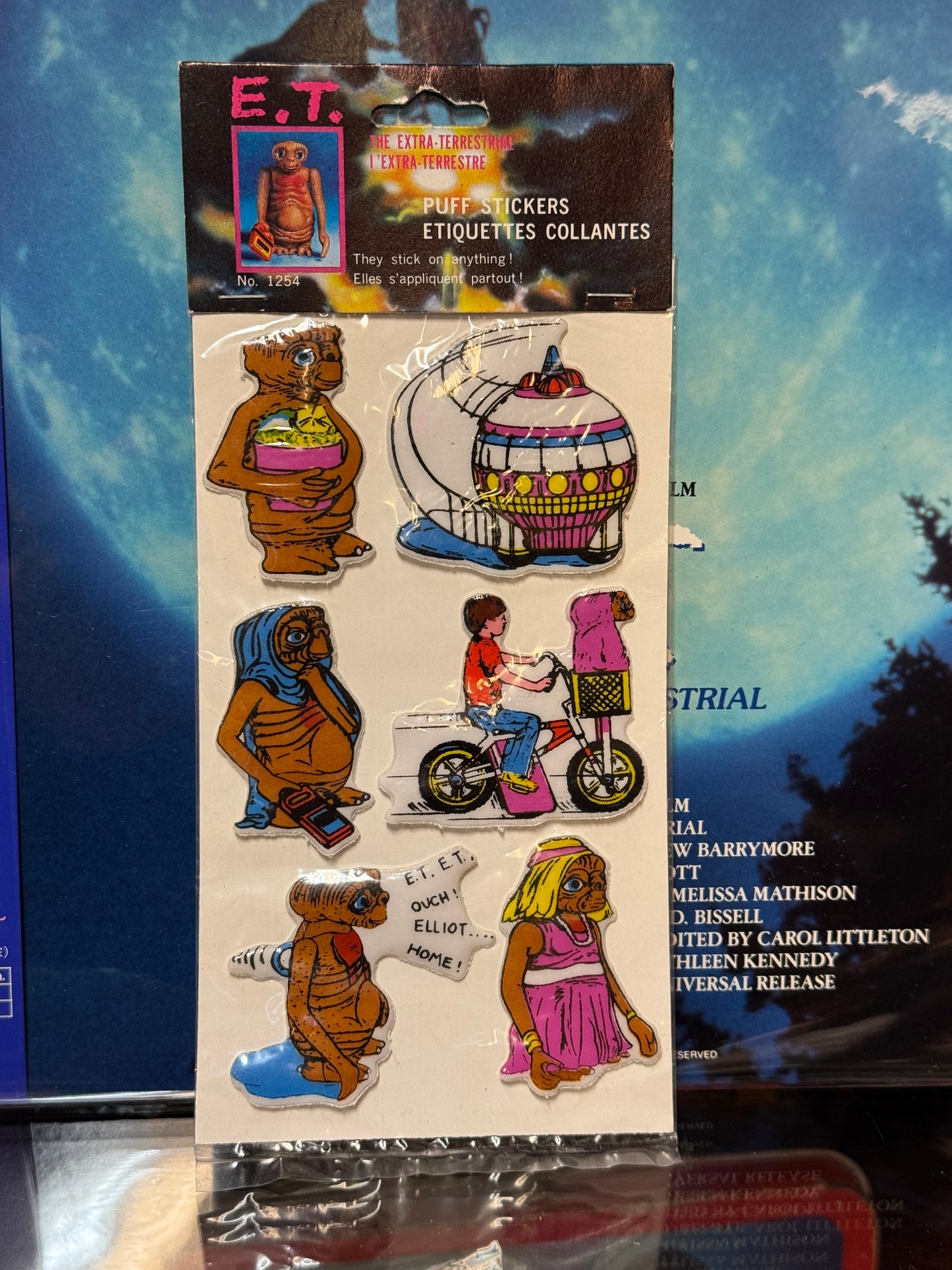 E.T. the Extra-Terrestrial puff-klistermærker