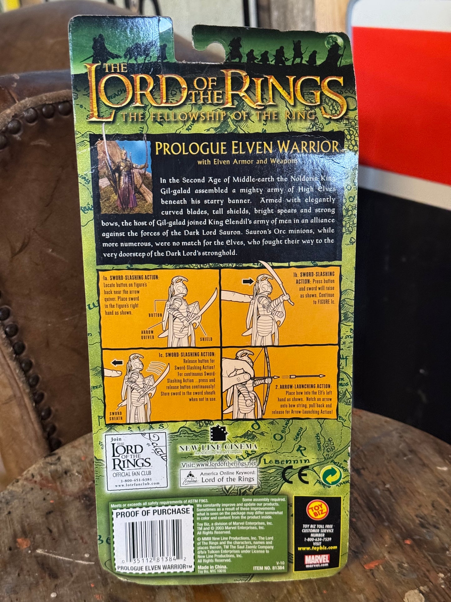 Lord of the Rings: The Fellowship of the Ring - Prologue Elven Warrior