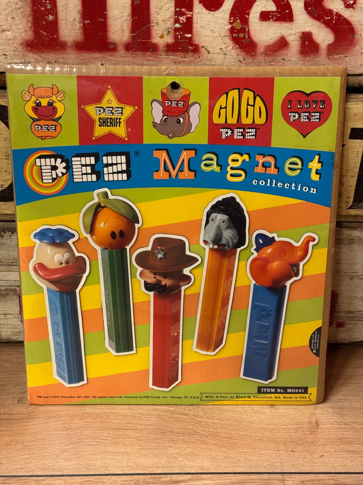 PEZ magnet sæt 1997