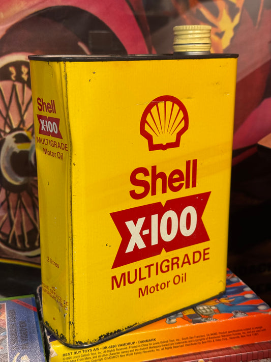 Shell X-100 multigrade motor Oil