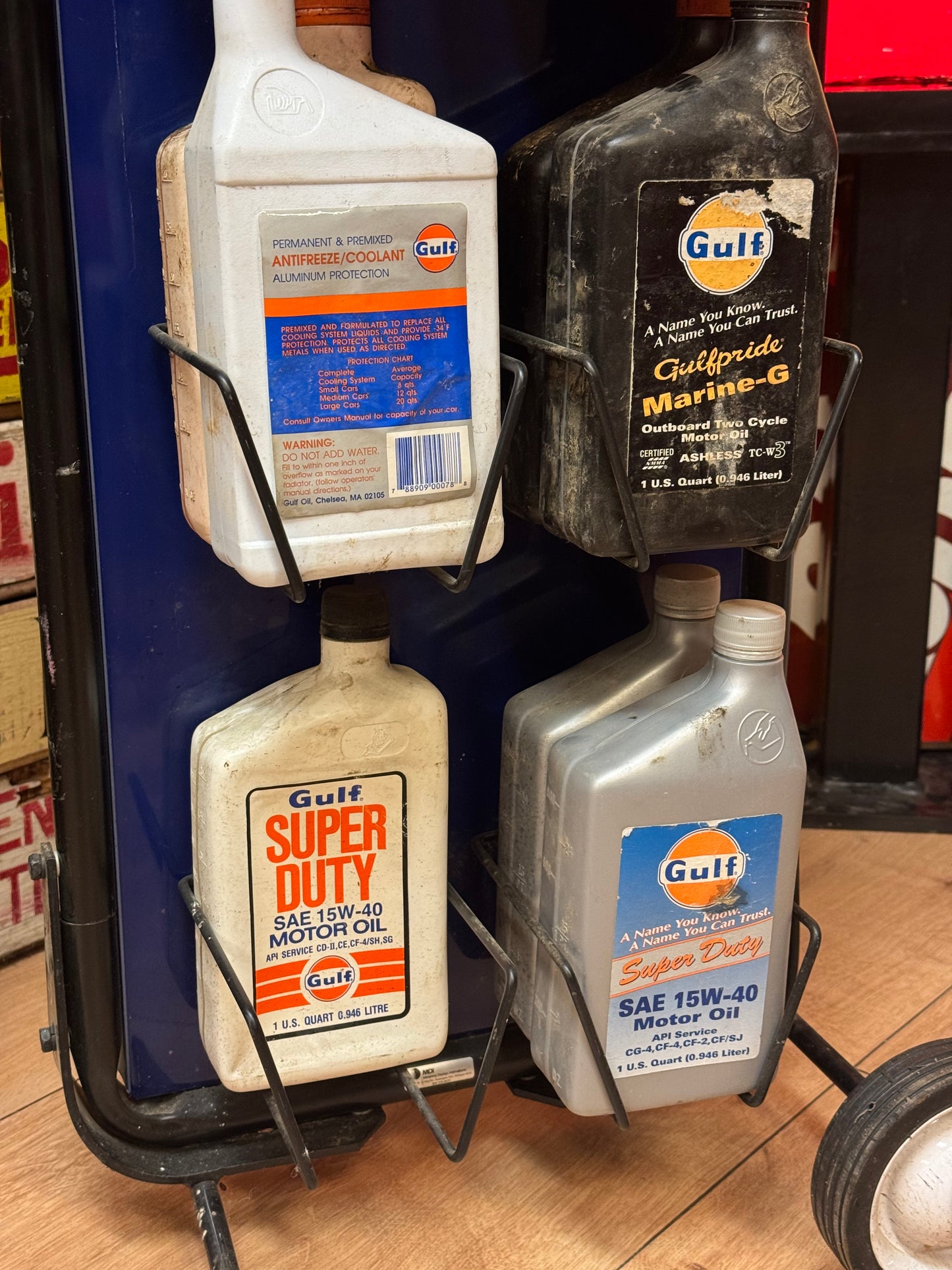 Gulf olie stativ