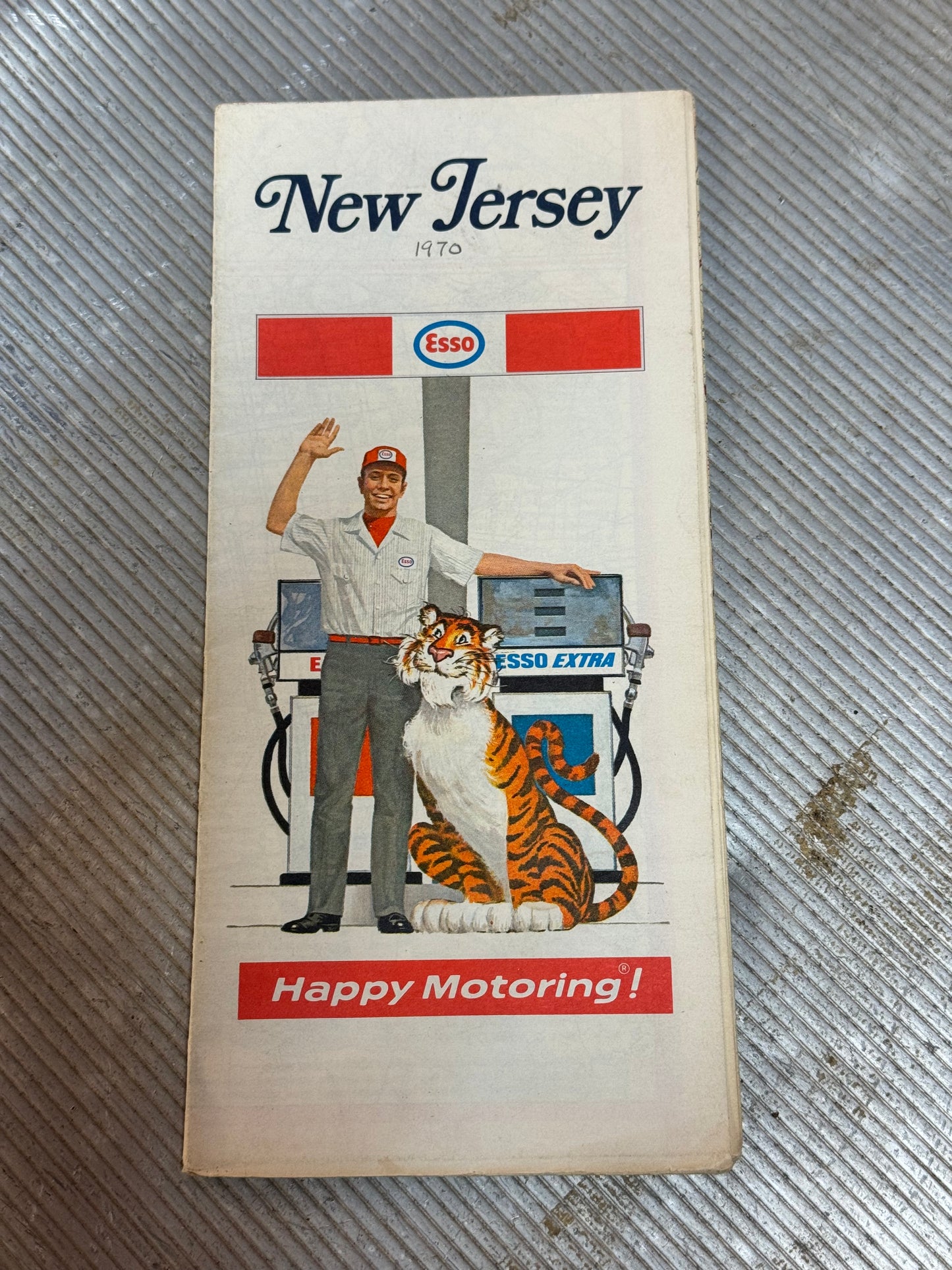 Esso vejkort - New Jersey