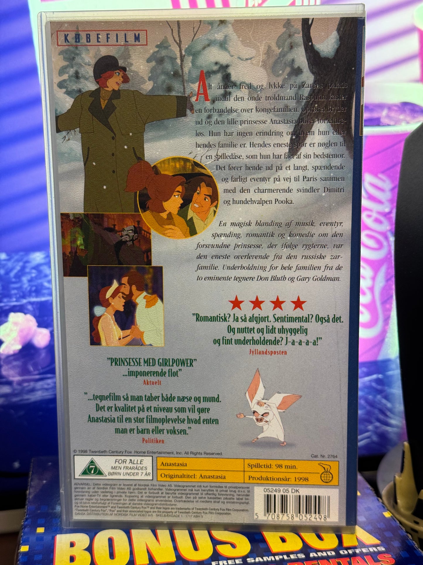 Anastasia VHS