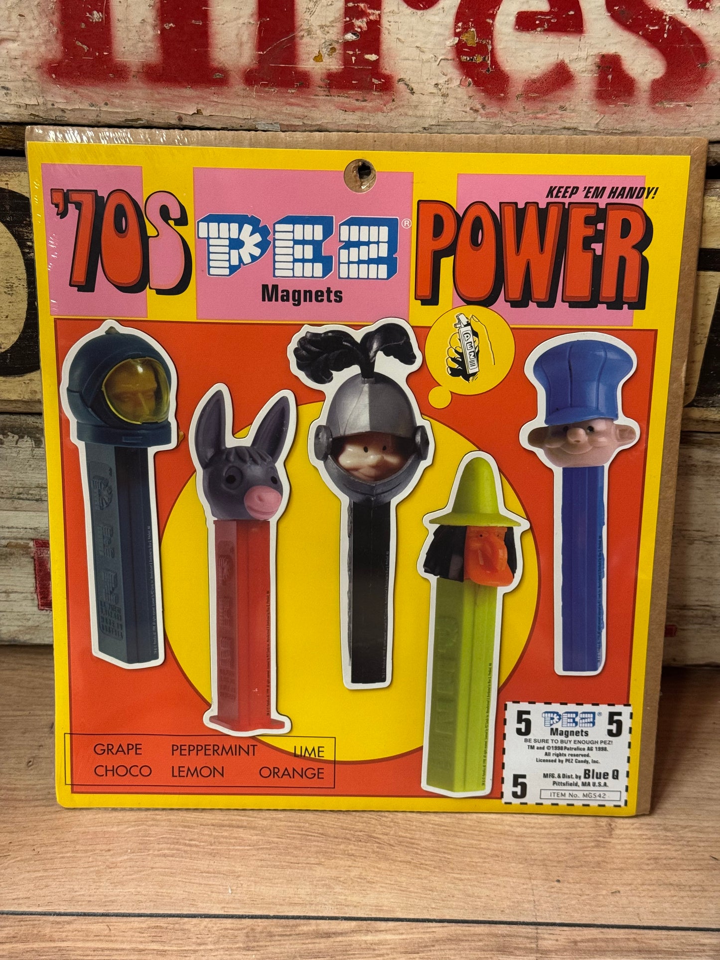PEZ magnet sæt 1998