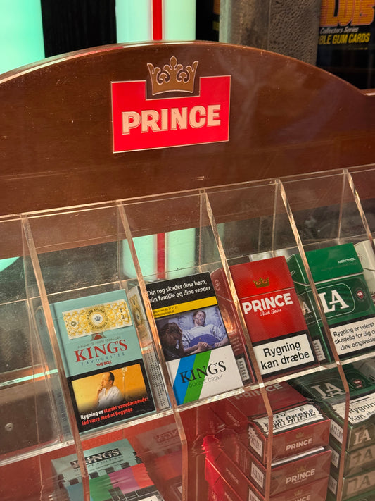 Prince Tobaks display