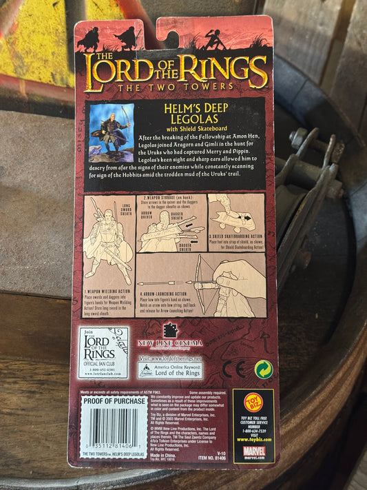 The Lord of the rings "Helm's Deep Legolas"