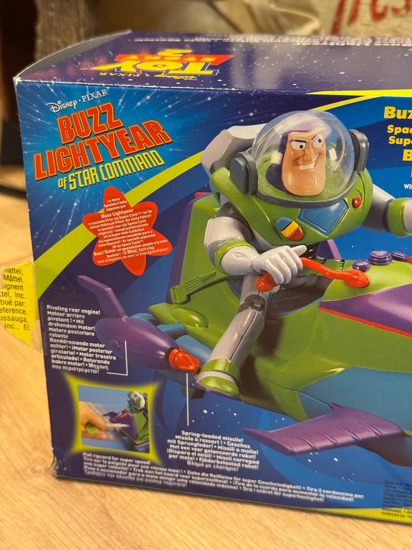 Buzz Lightyear of Star Command space cycle - Toy Story 2