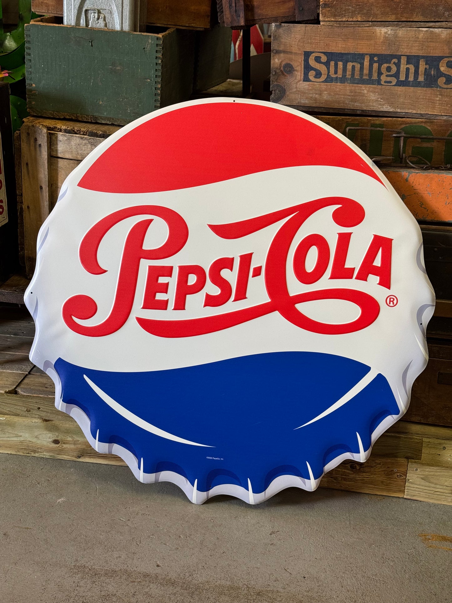 Pepsi Cola - Blikskilt