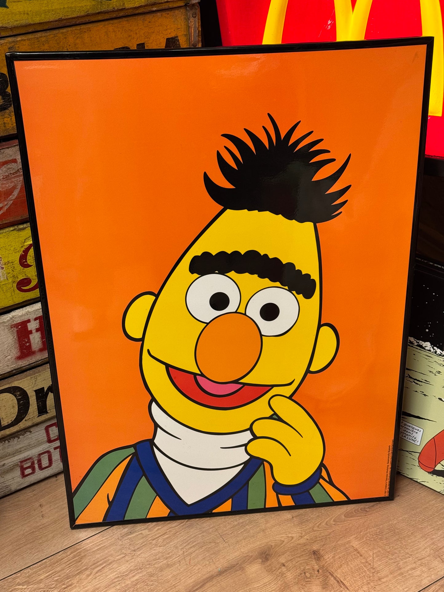 Bert Sesame Street poster