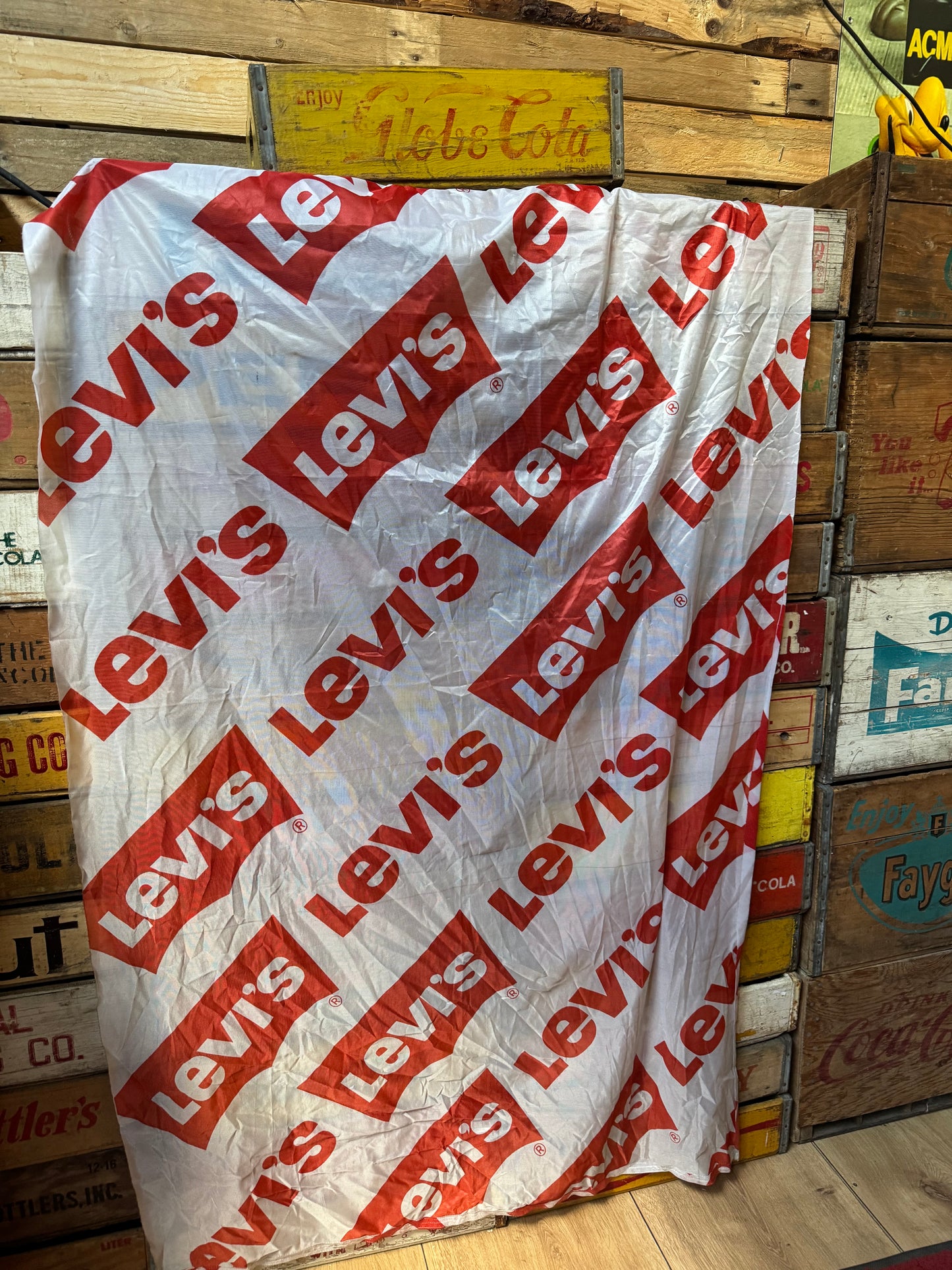 Levis reklameflag