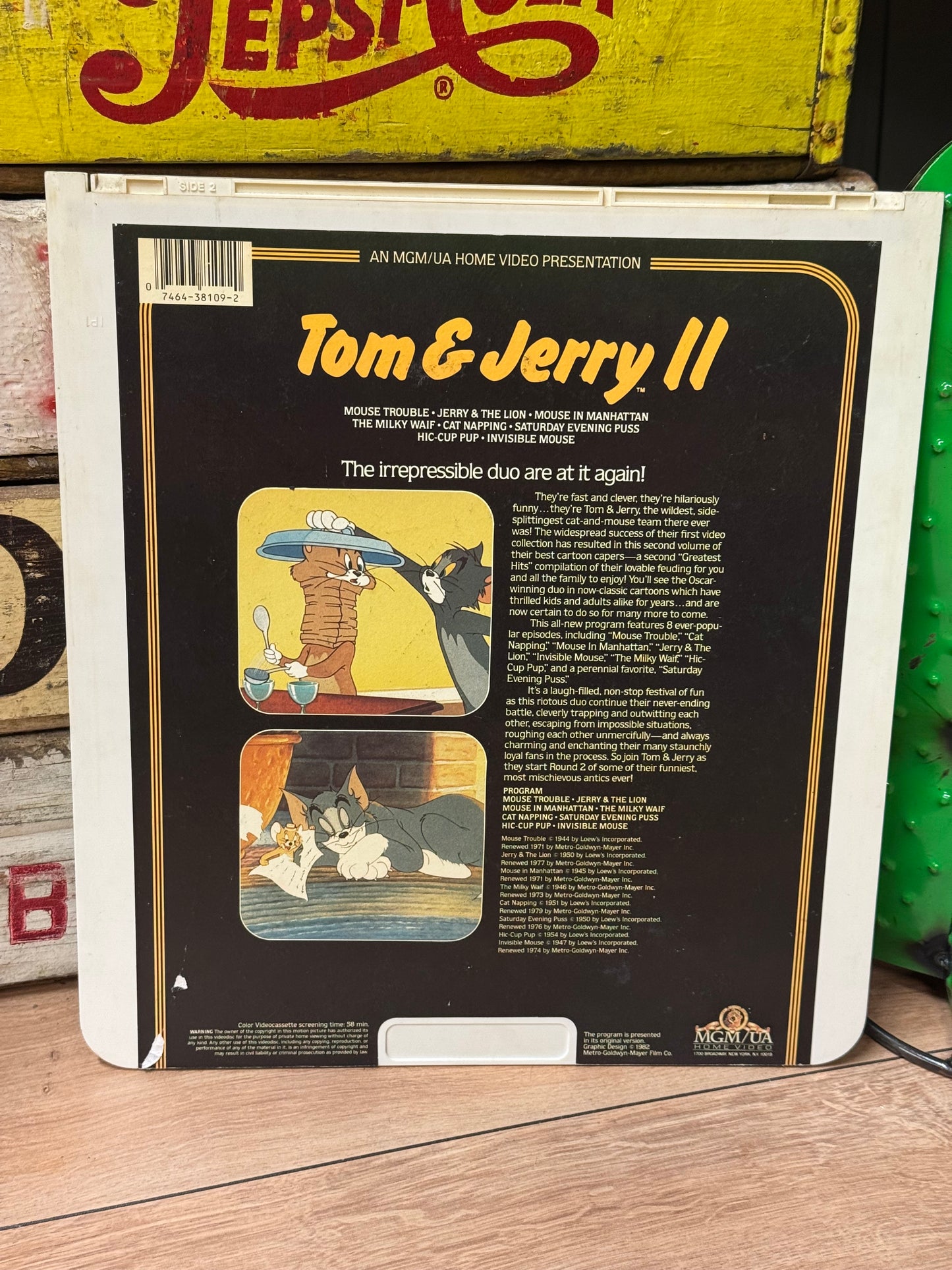 Tom & Jerry 2 - Videodisc