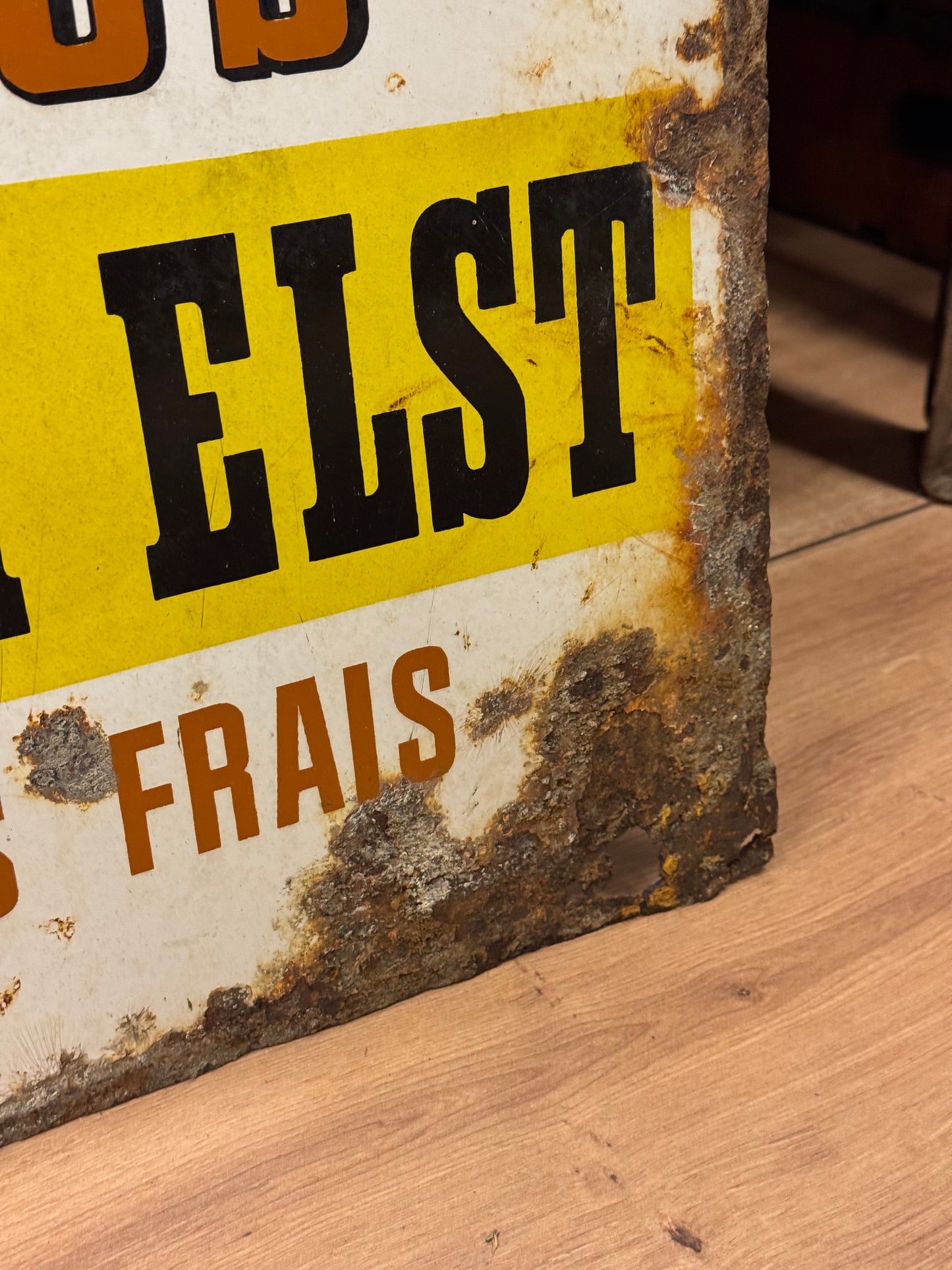 Tobaks Emaljeskilt