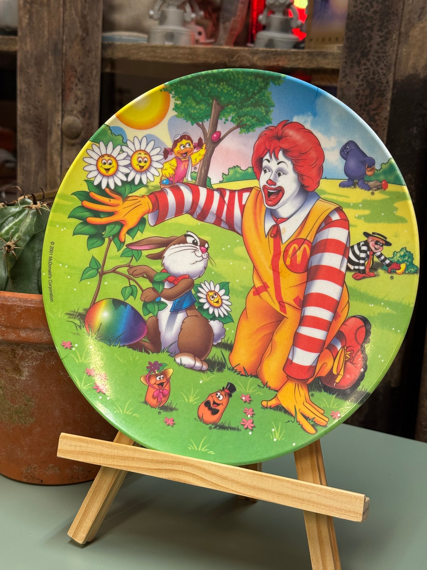 McDonalds tallerken 2001