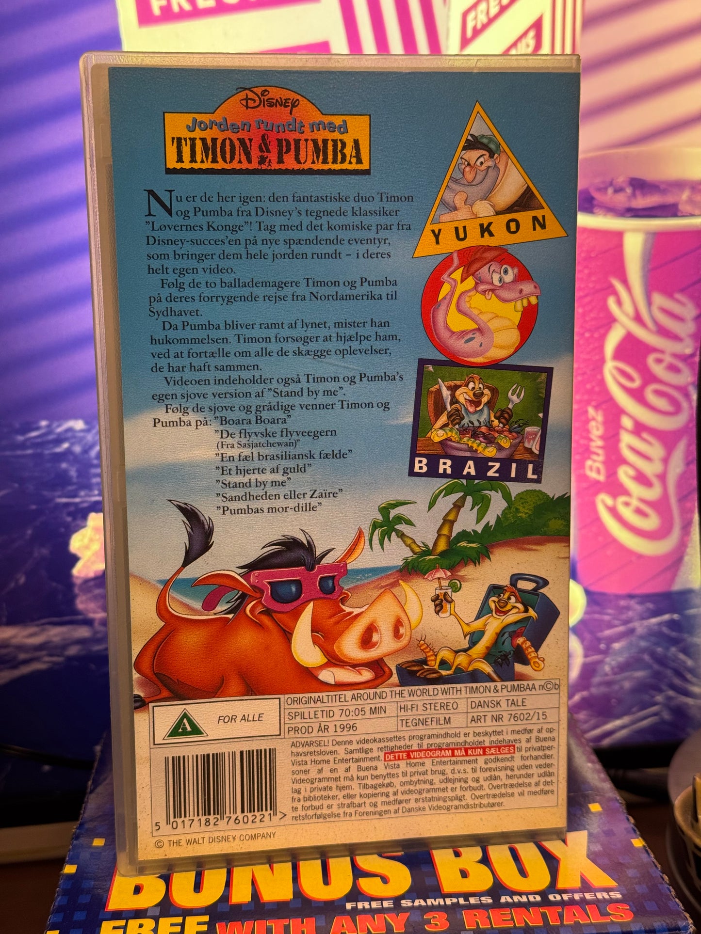 Jorden rundt med Timon & Pumba